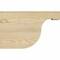 Ekena Millwork Del Monte Rough Sawn Rafter Tail, Douglas Fir, 4"W x 10"H x 16"L RFT04X10X16DEL00RDF - alternate 4